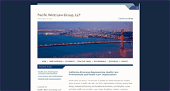 Desktop Screenshot of pacificwestlaw.com